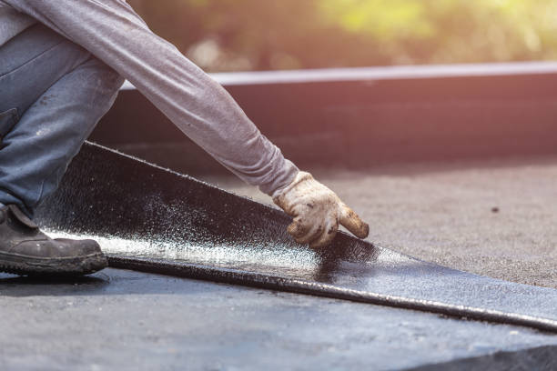 Professional Interior Drainage System technician working in Saint Joe, IN